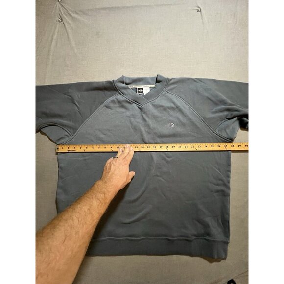 The‎ North Face Tekware Fleece Crewneck Sweatshirt Mens XL Gray Long Sleeve. - Picture 10 of 14